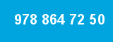 978 864 72 50